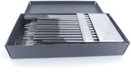 60 Pcs No.1 to No.60 Hss Ansi ChucReamer Set in Huot USA Index Metal Box, 5500-Sk00 | 60 Pc Set, Straight Shank, Straight Flute, Right-Hand Cut, +0.0001 to +0.0005 in Tolerance, Huot Box