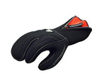 WATER PROOF FACING R Waterproof G1 7mm 3-Finger Semi-Dry Gloves, 2XL