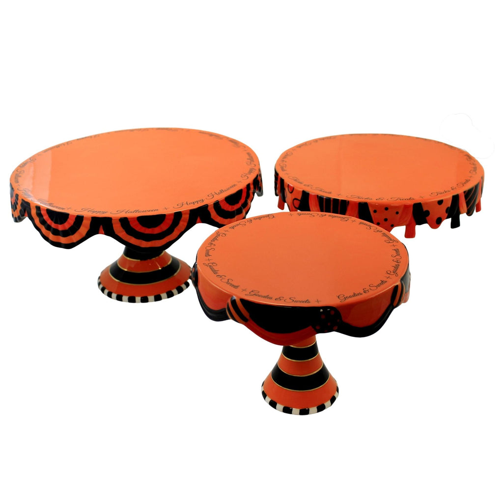 Tabletop Halloween Stacking Cake Plates Plater Display Food Kitchen Cs0079