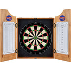 20.5 in. York Knicks Hardwood Classics NBA Wood Dart Cabinet Set