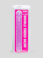 BASICS Double-Ended Dildo 12 Inch, Purple
