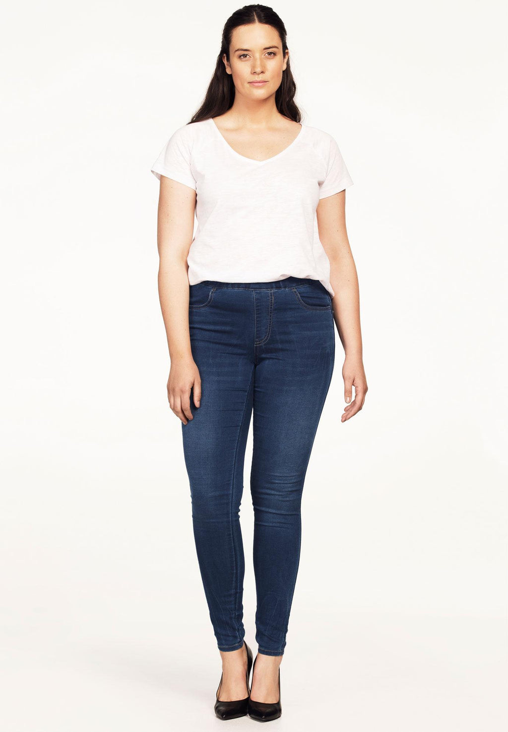 4-pocket stretch jeggings