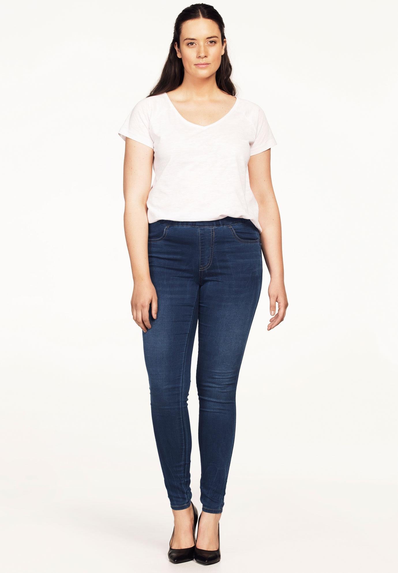 4-pocket stretch jeggings
