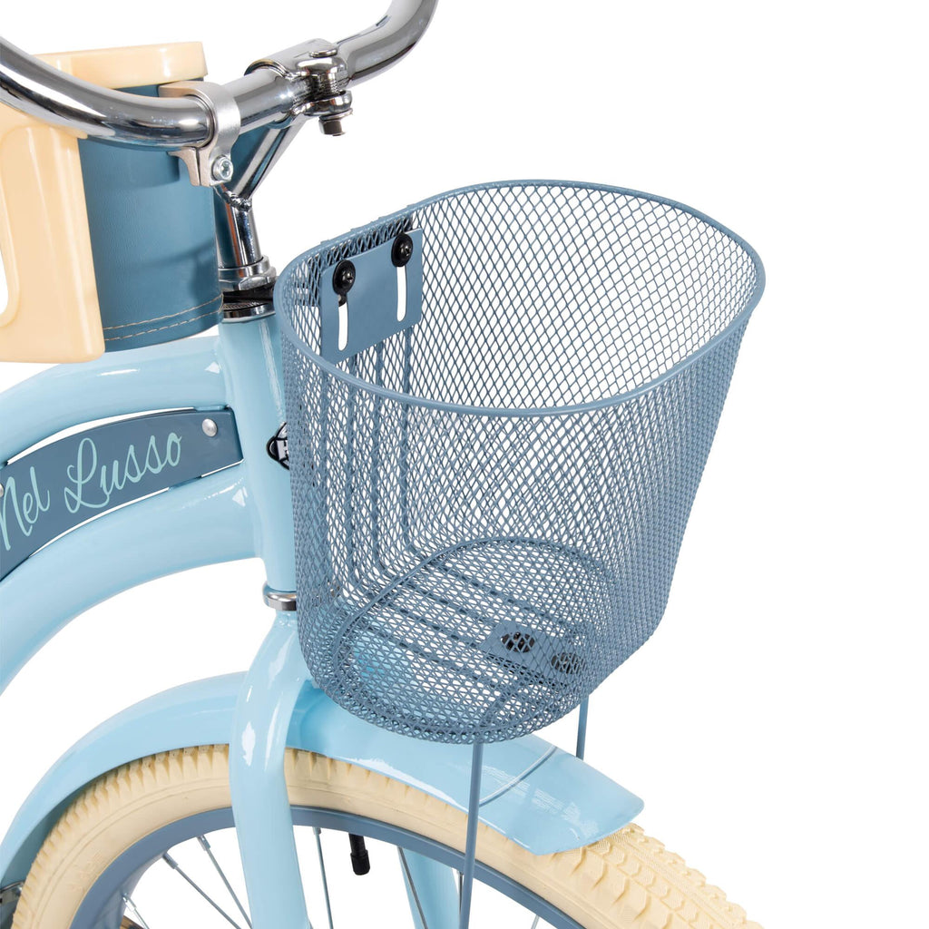 Huffy, Nel Lusso Classic Cruiser Bike with Perfect Fit Frame, Women's, Light Blue, 26 Inch