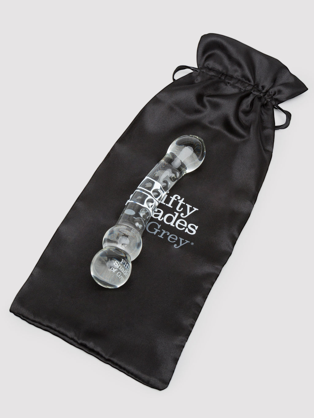 Fifty Shades of Grey Drive Me Crazy Glass Massage Wand, Clear
