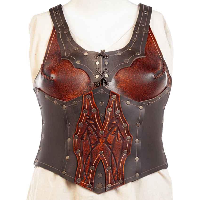 Valkyrie's Cuirass, size: Medium | Leather by Medieval Collectibles