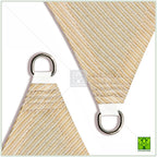 28 ft. x 28 ft. 190 GSM BeiEquilateral Triangle Sun Shade Sail