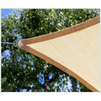 28 ft. x 28 ft. 190 GSM BeiEquilateral Triangle Sun Shade Sail