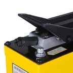 Air Hydraulic Foot Pump with Hose and Coupler 10000 PSI 1/2 gal Reservoir