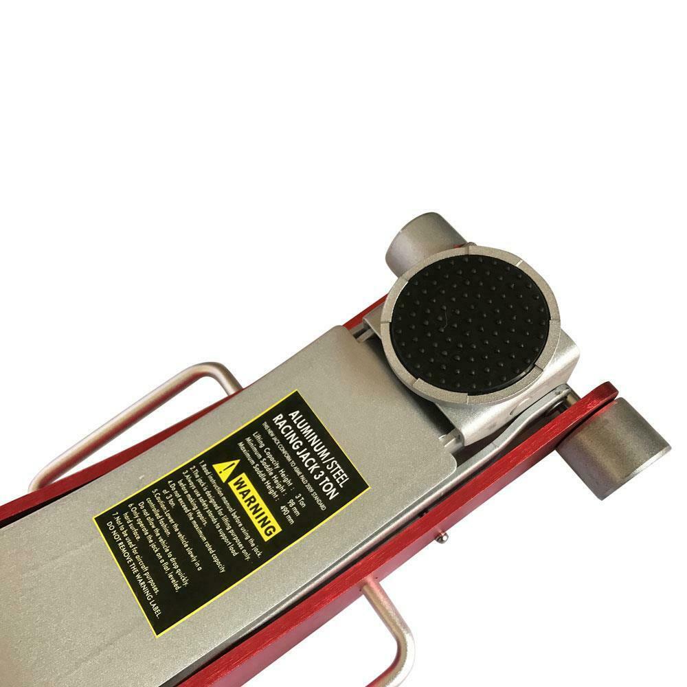 3/1.5 Ton Aluminum Steel Floor Jack   Pump Low Profile Hydraulic Stand Tool