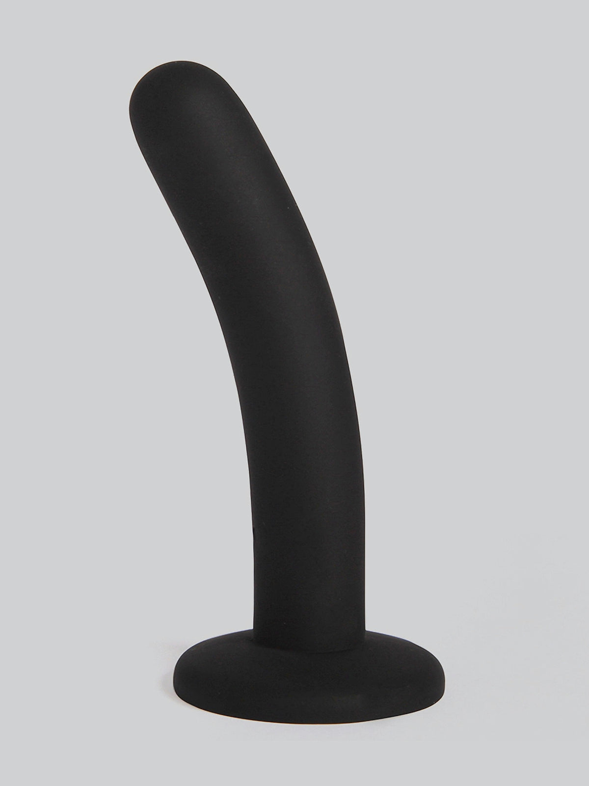 Lovehoney Slimline Silicone Suction Cup Dildo 5 Inch, Black