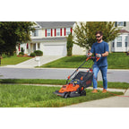 Electric Lawn Mower with Bike Handle, 15-Inch, 10-Amp, Corded (BEMW472BH)