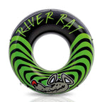 River Rat 48-Inch Inflatable Tube Raft (6 Pack) &amp; 2 Person Float (2 Pack)