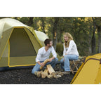 GigaTent Mountain 18 ft. x 10 ft. 3 Room 3 Doors 5-6 Person Dome Tent