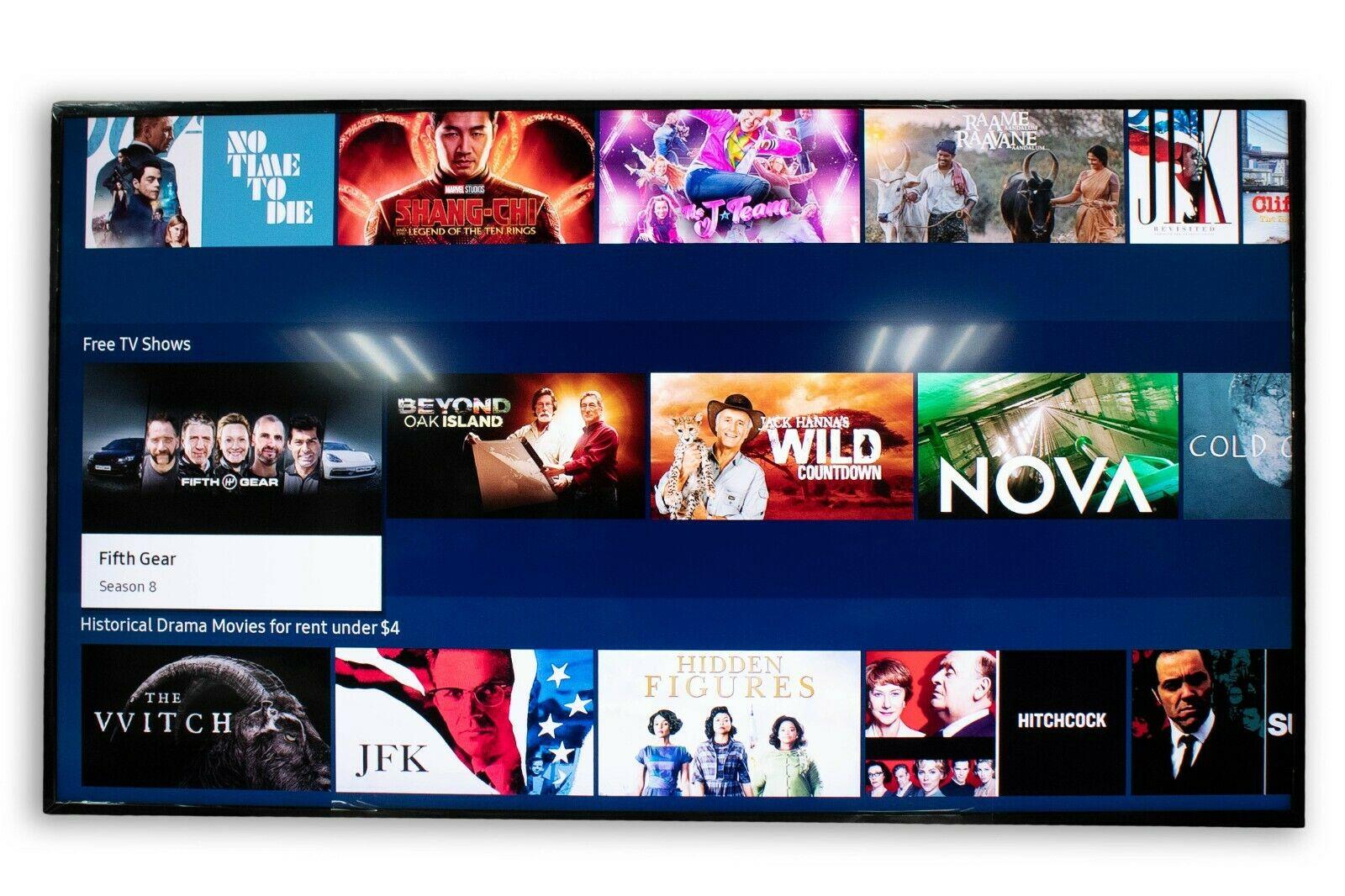 samsung the frame ls03a 55" 4k ultra hd smart qled tv - 2021 model