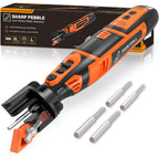 Cordless Lawn Mower Blade Sharpener – Adjustable 20°- 40° Angle Guide-Rotary Tool with Replaceable Sharpening Wheel Bits &amp; Fast Rechargeable Battery – Effortless Precision for Lawn Care