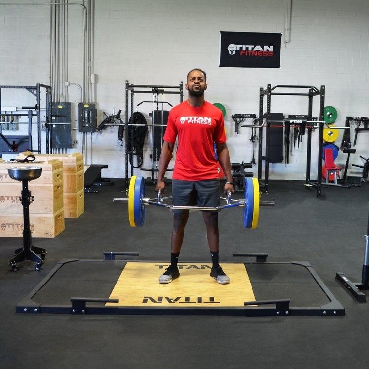 Olympic 2" Hex Weight Lifting Bar Dead Lift Shrug Bar