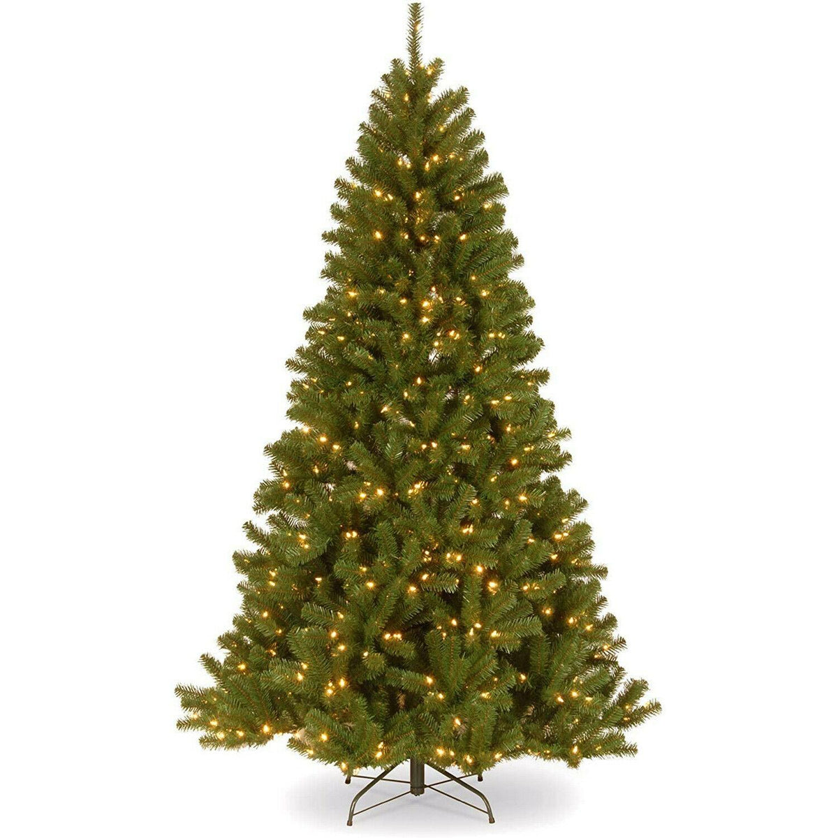 National Tree Company Pre Lit 6.5' North Valley Spruce Artificial Christmas Tree