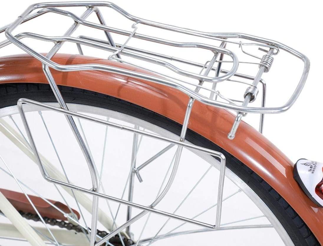 26 Inch Women's Cruiser Bike,Complete Cruiser Bikes,Beach Cruiser Bicycle,Women Bike with Baskets