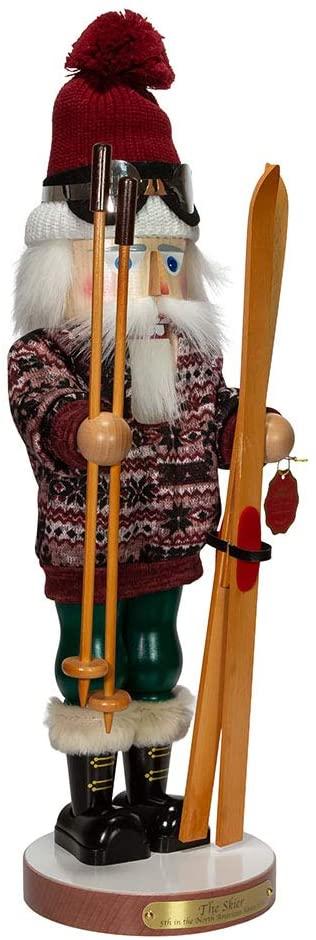 Kurt Adler (#ES3004) Steinbach Skier Santa Nutcracker, 21.3"