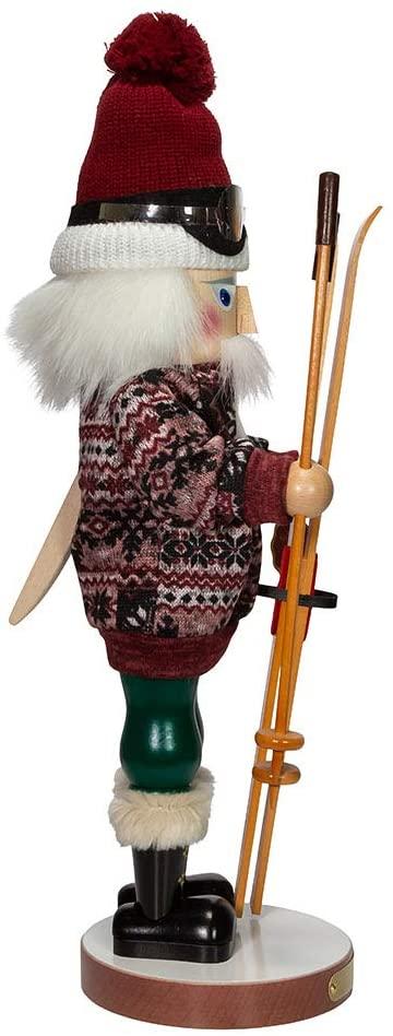 Kurt Adler (#ES3004) Steinbach Skier Santa Nutcracker, 21.3"