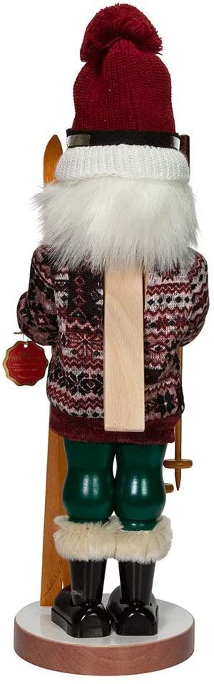 Kurt Adler (#ES3004) Steinbach Skier Santa Nutcracker, 21.3"