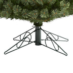 Nearly Natural Green 10' Artificial Synthetic Cashmere Slim Christmas Tree