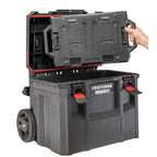 VERSASTACK XL Tool Box with Wheels, Waterproof, Stackable System, Portable Rolling Storafor Indoor/Outdoor Use, 22.5 Inch (CMST21445)