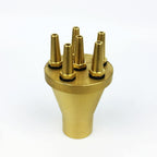YFQHDD 1" 1.5" 2" Straight Jet Sprayer Pond Music Brass Fountain Nozzles for Garden Sprinkler Irrigation System (Size : DN50)