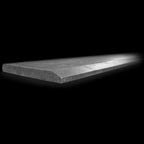 titan attachments cutting edge 72" bucket hardened carbon steel unpainted