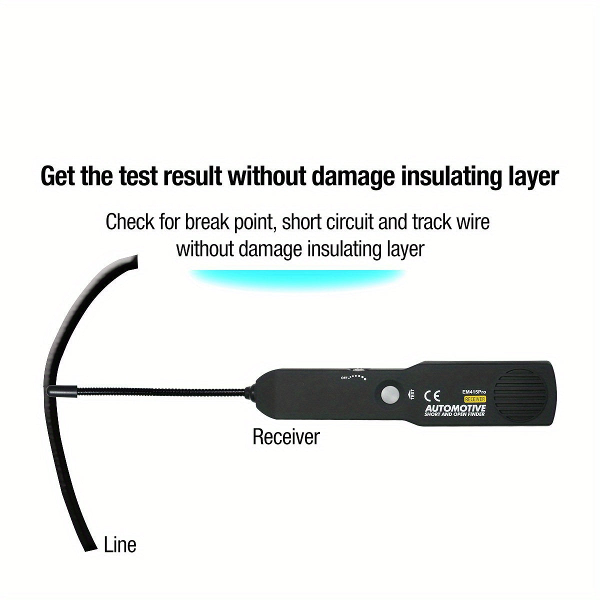 Car Automotive Short & Open Finder EM415PRO Car Short Circuit Detector Car Repair Tool Detector Track The Cables Or Wires