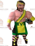 Viking warrior BIGGYMONKEYmascot costume and traditional attire