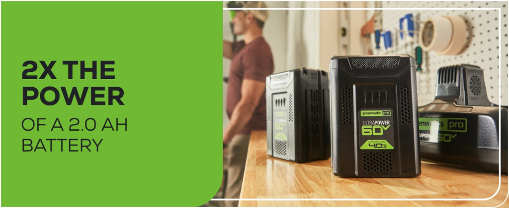 60V 4.0AH High Current (HC) Battery | Provides Fade-Power for Maximum Performance | Compatible with 75+ 60V  Tools