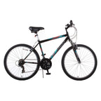 Trail 21-Speed Suspension Men's Mountain Bike, Black