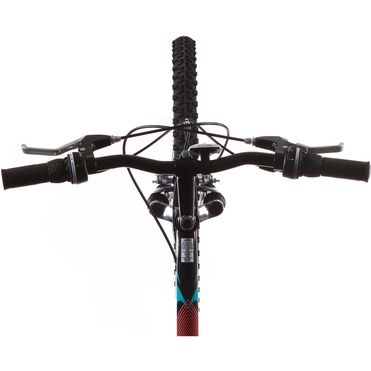 Trail 21-Speed Suspension Men's Mountain Bike, Black