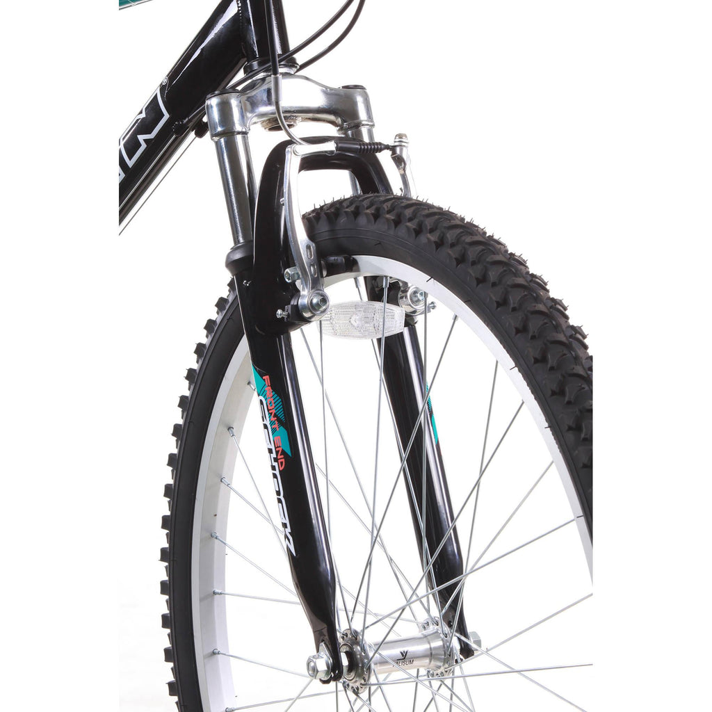 Trail 21-Speed Suspension Men's Mountain Bike, Black