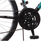 Trail 21-Speed Suspension Men's Mountain Bike, Black