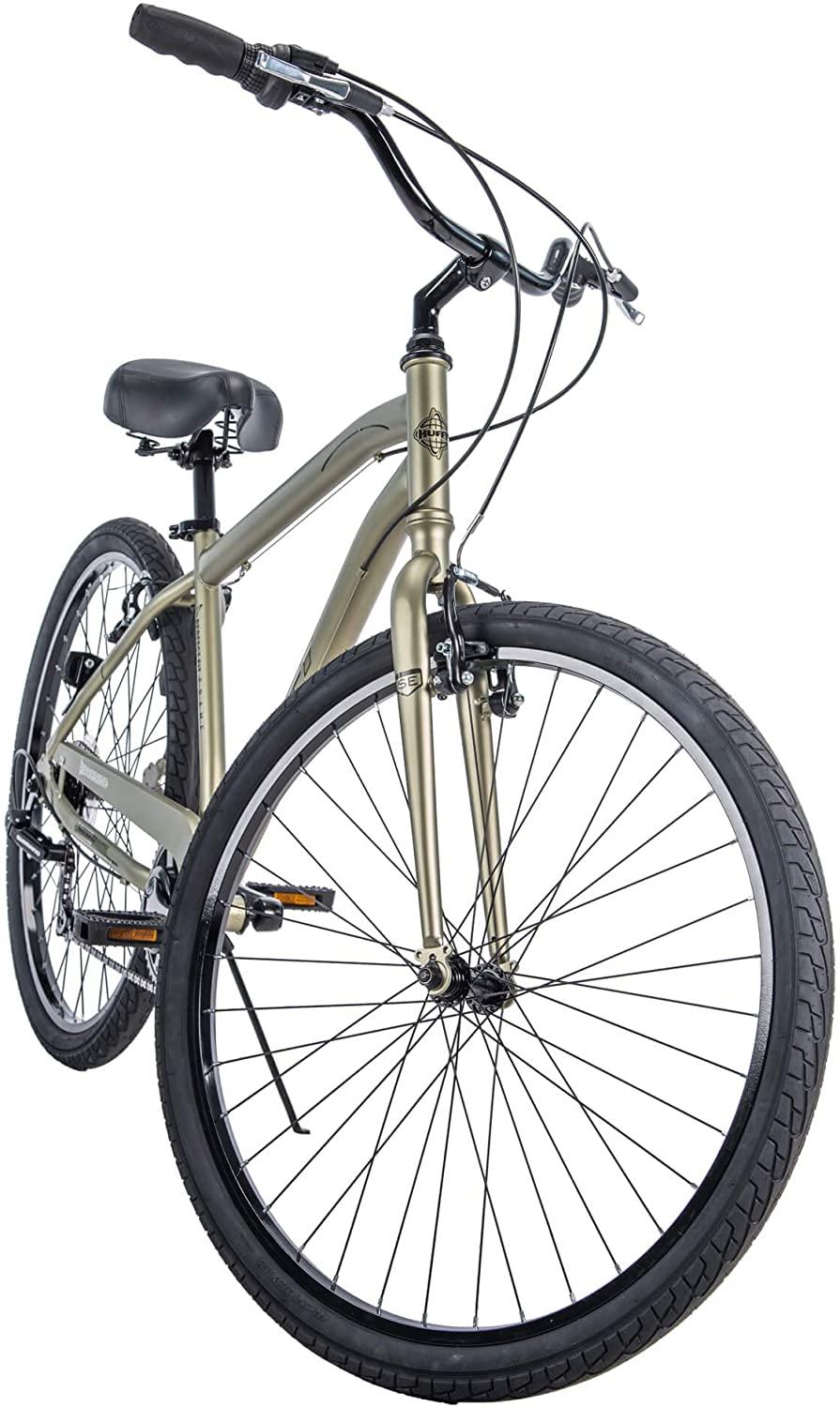 Huffy 27.5" Parkside SE Men's Comfort Bike Frame, Sage
