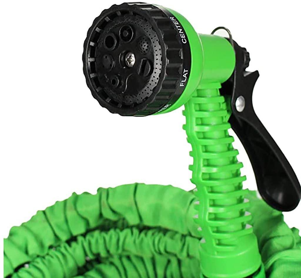 WSHLU Garden Hose Expandable 7 Pattern Spray and High Pressure 3 Times Expanding for Plant Watering Car and Motorcycle Cleaning Lawn Garden,175ft