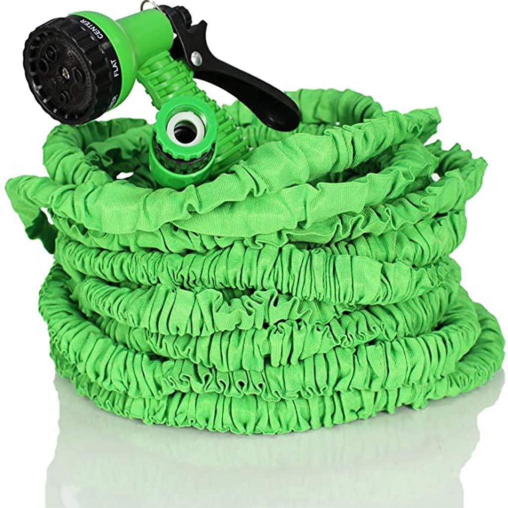 WSHLU Garden Hose Expandable 7 Pattern Spray and High Pressure 3 Times Expanding for Plant Watering Car and Motorcycle Cleaning Lawn Garden,175ft