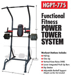 Health Gear HGPT 775- Pro Power Tower