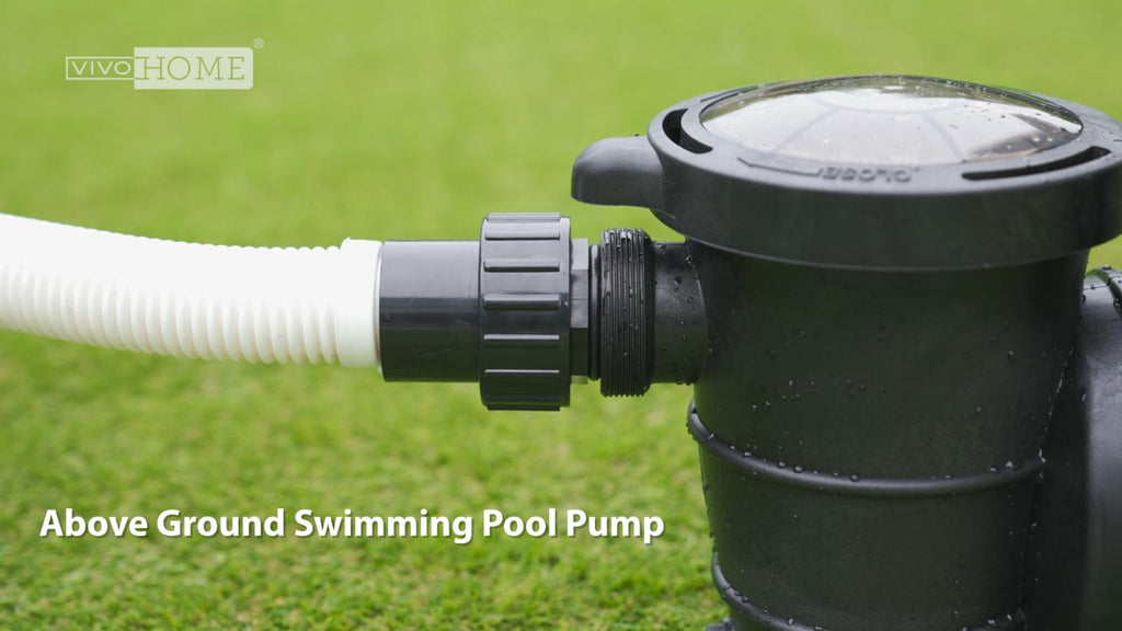 1.5 hp 8350 gph above ground swimming pool pump w/ strainer basket etl certified