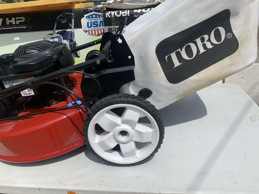Self Propelled Mower Walk Behind Gas Recycler 22" High Wheel Variable Speed 150c