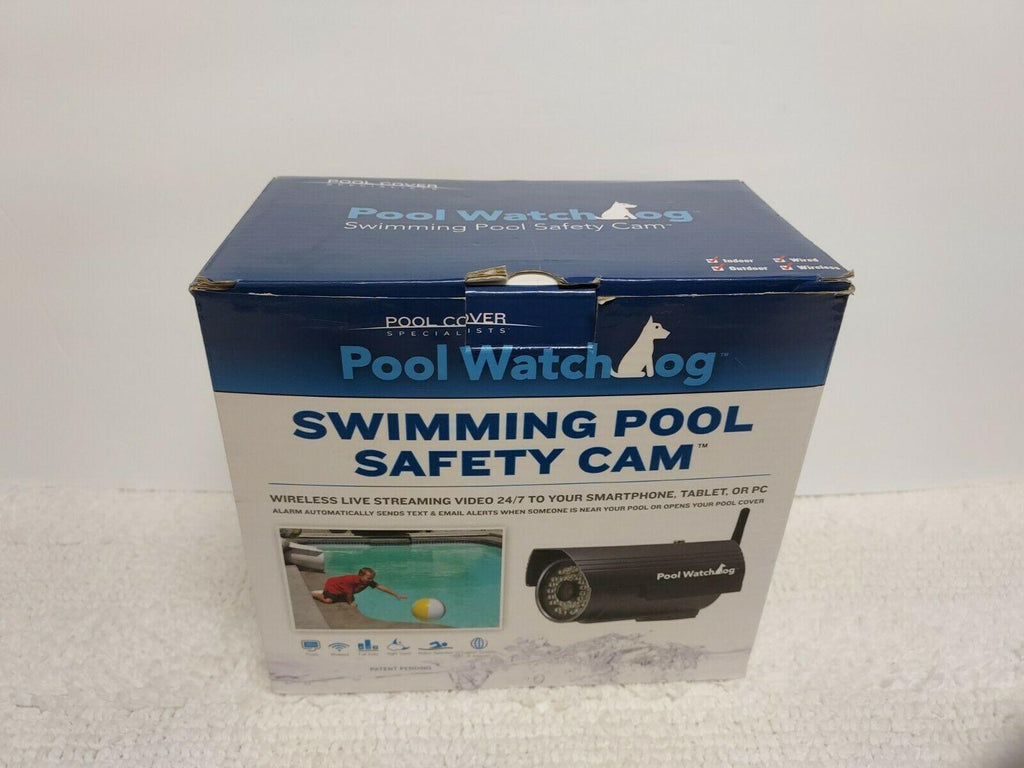pool watchdog swimming pool safety cam - nannycam wireless live stream to phone!