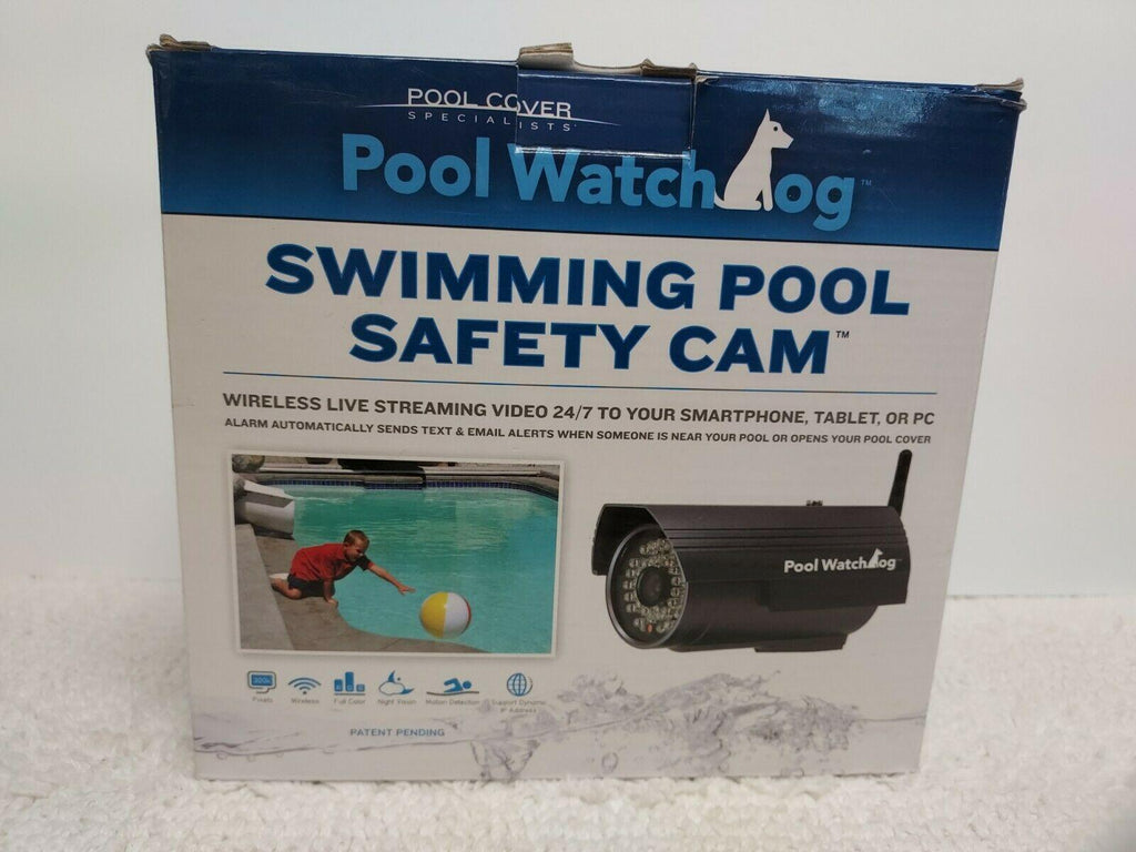 pool watchdog swimming pool safety cam - nannycam wireless live stream to phone!