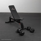 Fitness Rubber Hex Dumbbells 65 lb. Pair Ergonomic Chrome Handles