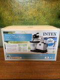 new intex 1200 gph sand filter pump for above ground pools with automatic timer!