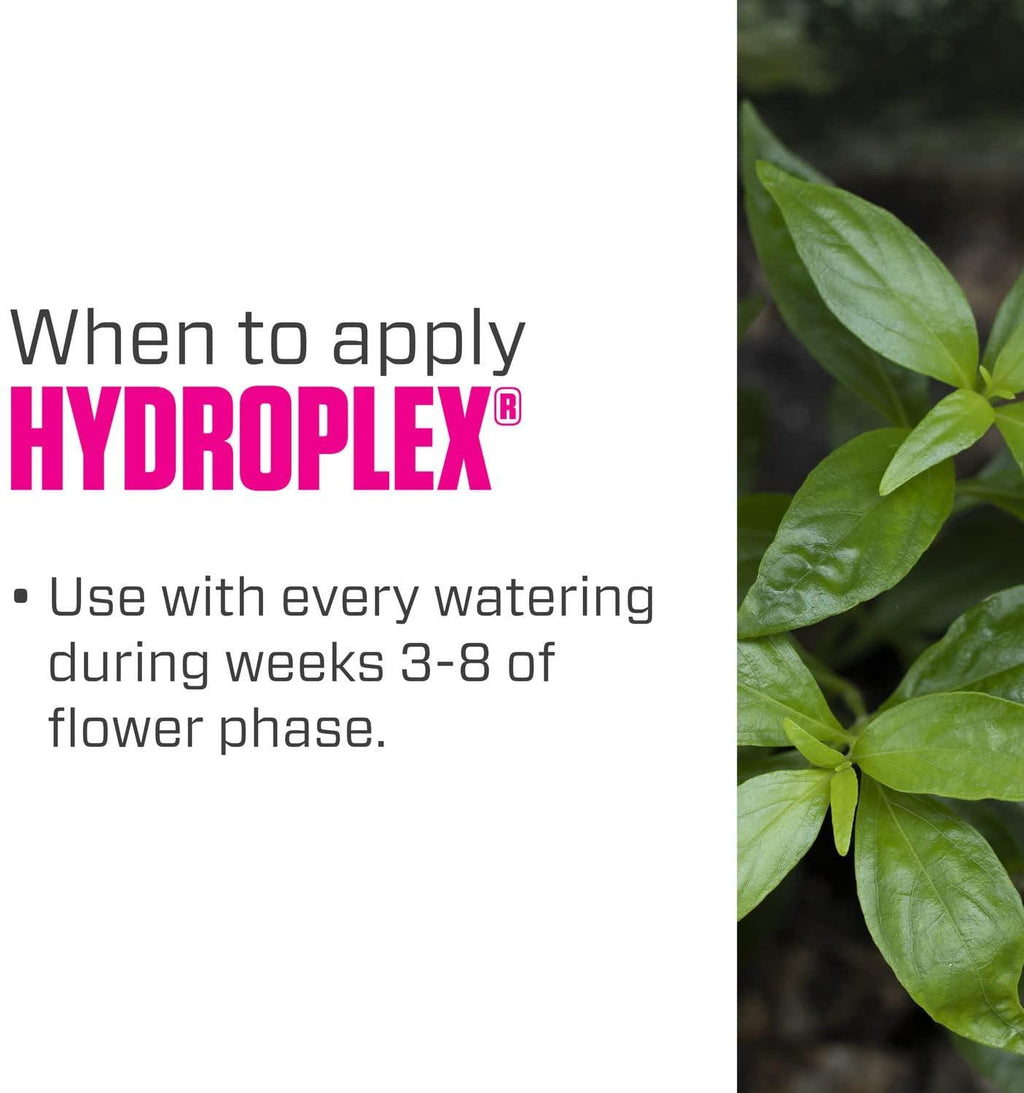 botanicare hydroplex bloom - bloom enhancing nutrients, recommended for hydroponics, soil, and soilless gardens, 1 gal.