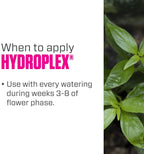 botanicare hydroplex bloom - bloom enhancing nutrients, recommended for hydroponics, soil, and soilless gardens, 1 gal.