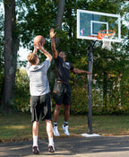Spalding NBA 54" Glass U-Turn In-Ground Hoop System